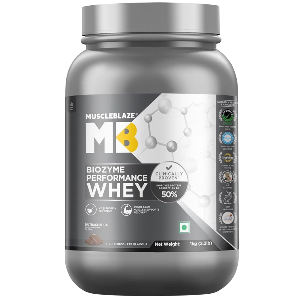 MuscleBlaze Biozyme Iso Zero Powder (Old MRP), 2 kg (4.4 lb), Low Carb Ice Cream Chocolate